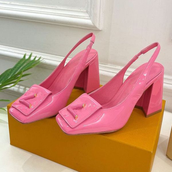 

shake slingback pump designer luxury shake brand fashion woman heel pump revival pink ladie sandals summer shoes low heel beach shose flip f, Black