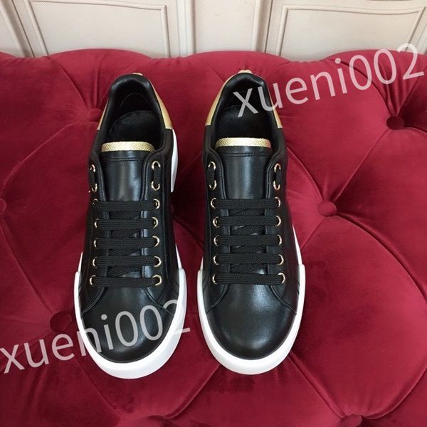 

2023 luxury designers sneaker casual shoes men women leather lace up sneakers white black trainers jogging walking