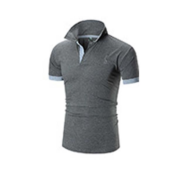 

custom embroidered new short sleeve t shirt men's golf cotton polo shirt gnhz, White;black