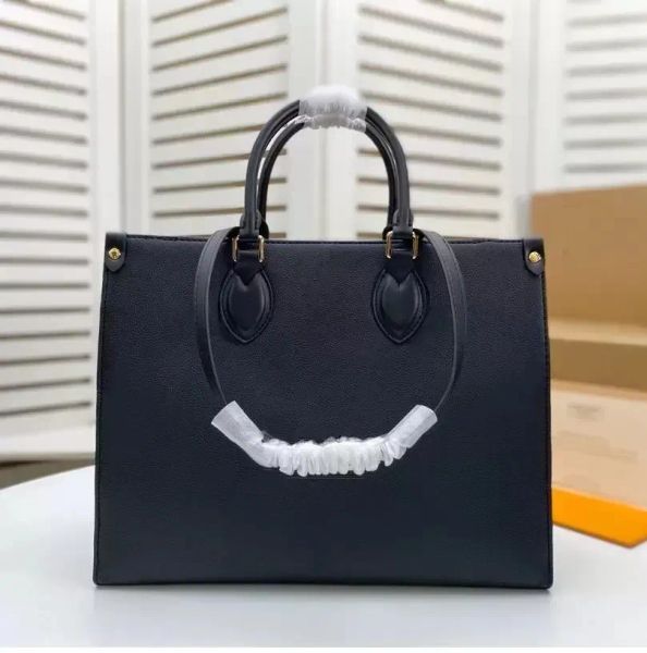 

luxury totes designer bag womens handbags onthego tote bag crossbody flower ladies casual pvc genuine leather purse shoulder bags female lar