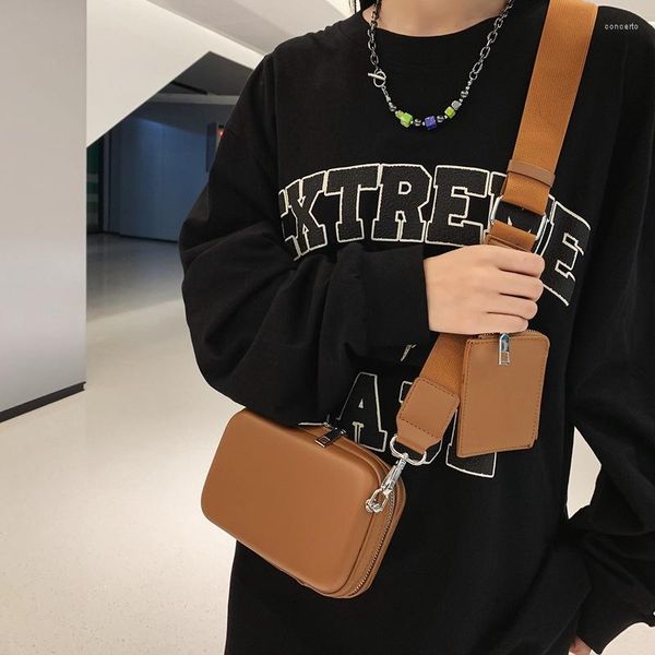 

bag women men shoulder messenger bags fashion pu leather student crossbody for teenager small phone handbags