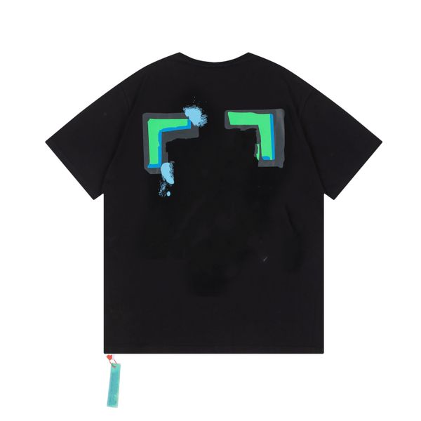 

o ff white tshirt mens&womens designer graffiti t-shirts printed fashion man t-shirt cotton casual tees short sleeve luxury hip hop streetwe, White;black