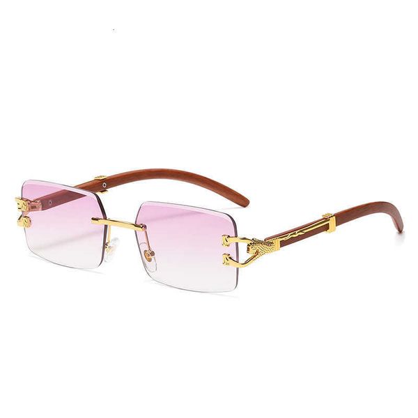 

luxury sunglasses brand fashion designer outdoor summer wholesale famous men metal frameless gradient retro ladies uv400, White;black