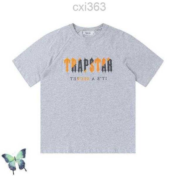 

men's t-shirts trapstar t-shirt high street casual 1 men women cotton t-shirt t220909vwdp, White;black