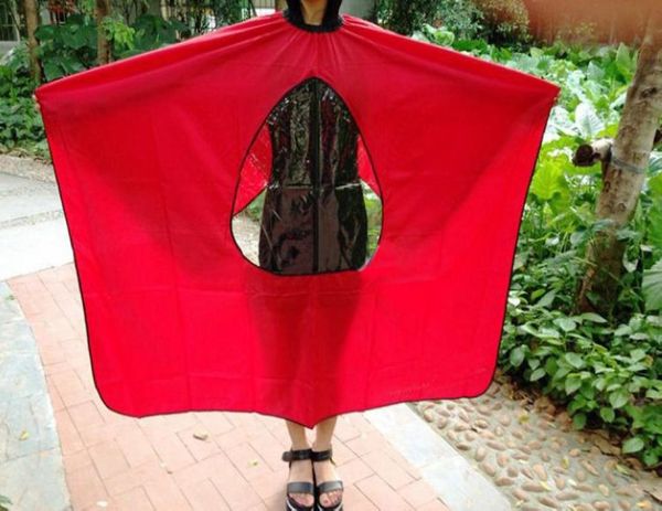 

2015 new visible barber salon waterproof window apron haircutting stylist cape shampoo hair cut styling tools6596804