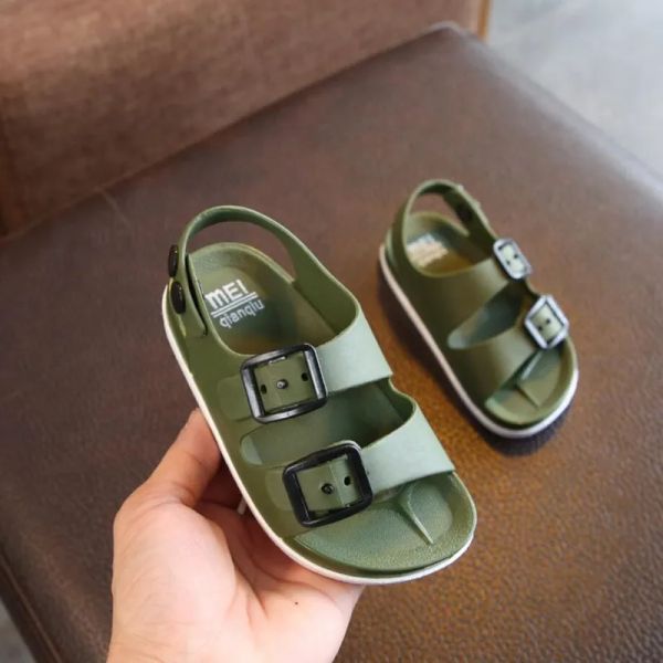 

versions sandals kids sandals summer outdoor children shoes fashion light soft flats toddler baby boy sandals infant casual beac, Black;red