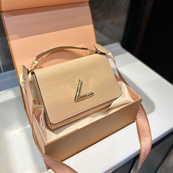 

l handbags tote bag women genuine leather lock flap handbag black pochette twist shoulder bags lady crossbody bag with gift bag dhgate