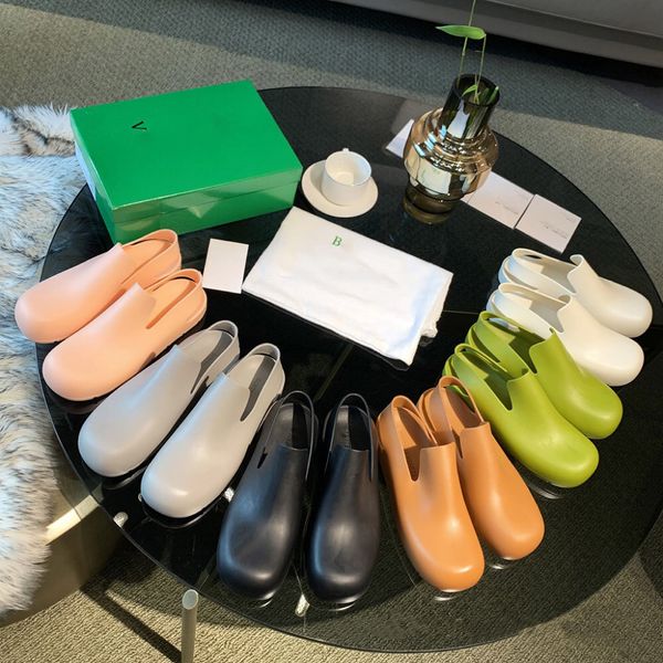 

baotou sandals candy colored slippers jelly rain shoes flat shoes ventilated soft waterproof bathroom outdoor spring and summer holidays35-4, Black