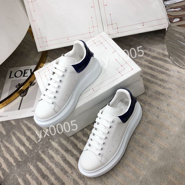 

new women brand quality classics flat sneaker casual shoes leather white letter overlays fashion platform sneakers, Black