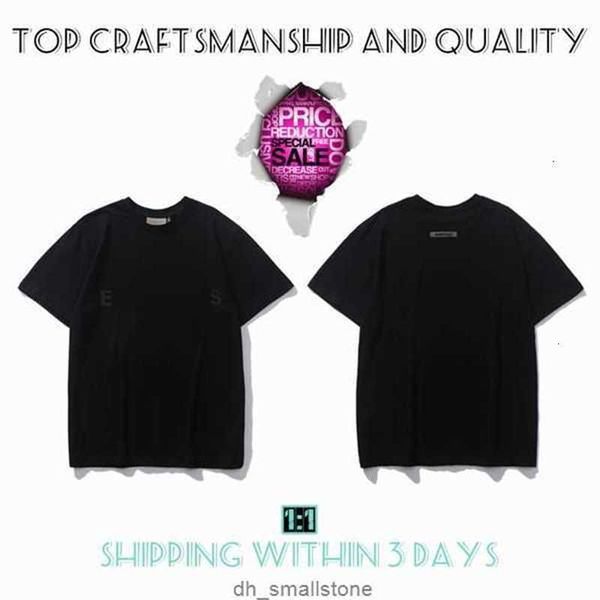 

craftsmanship mens t shirts men women fashion designer ess tshirt street casual fog short sleeve fg tees 1977 cotton stereo printing polos s, White;black