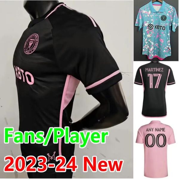 

23 24 inter miami higuain soccer jerseys 2023 fans player yedlin martinez beckham lassiter mota campana football shirt gregore duke ulloa me, Black;yellow