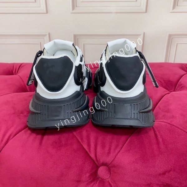 

new classics designers sneakers camouflage casual shoes stylist shoes designer checkered studded flats mesh fashion trainers2023, Black