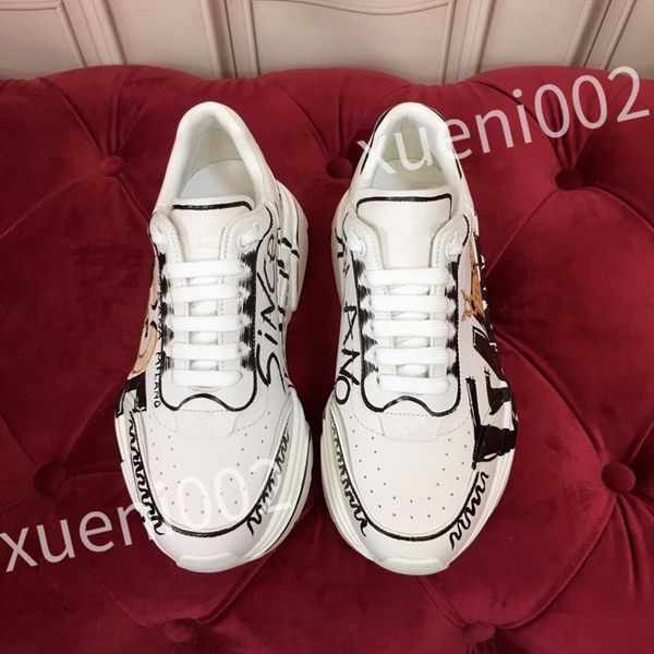 

2023 luxurys designer shoes mens womens shoes flats running trainers outdoor sports men's sneaker platform shoe, Black