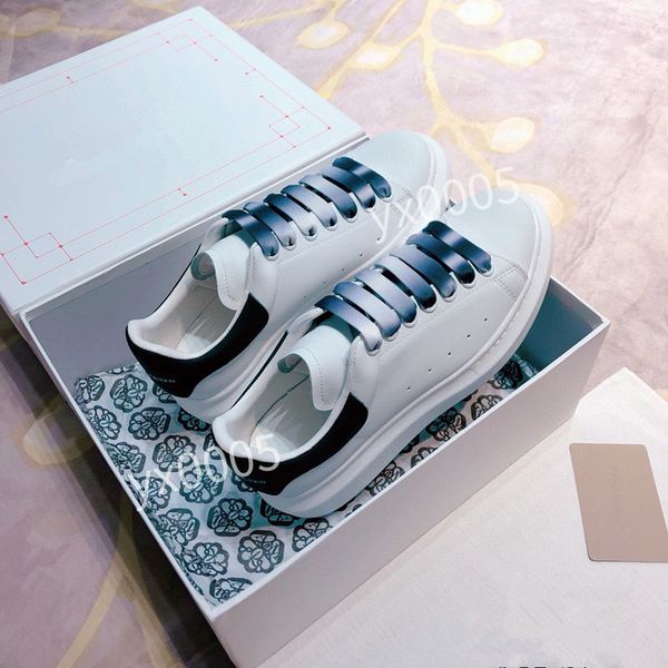 

2023men brand designer quality classics flat sneaker casual shoes leather white letter overlays fashion platform sneakers, Black