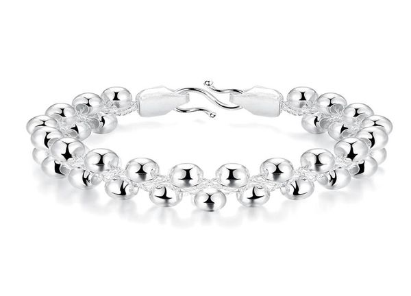 

whole 925 sterling silver plated lobster charm bracelets lknspch3957016182, Black