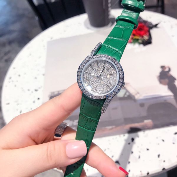 

women's watches automatic mechanical diamond stainless steel belt 32 mm small size women's watches, Slivery;golden