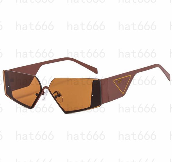 

new internet celebrity trend handsome and radiation resistant sunglasses european and american square p-letter men's and women's s, White;black