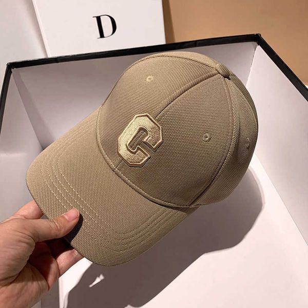 

baseball cap for women spring and summer 2022 new style hat with large letters and big head circumference fashion cap for men sun visor fash, Blue;gray