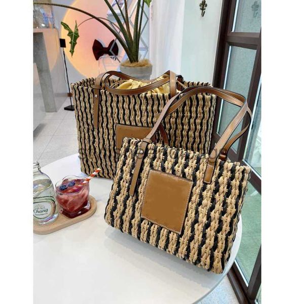 

totes brand lowe designer bag fashion straw braided bag hobo underarm tote bag large capacity shopping bag