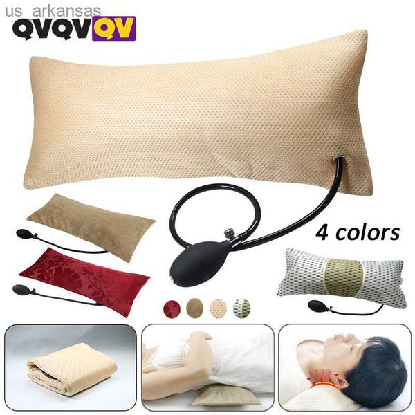 

1pcs inflatable lumbar support pillow washable breathable portable firm lumbar support pillow pain relief braces supports l230523