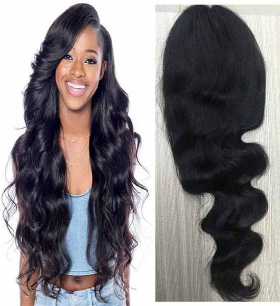

150 density brazilian body wave lace front human hair wigs for black women pre plucked lace front wigs with baby hair7084011, Black;brown