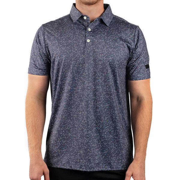 

men's polos country yingling silk zip all over print embroidered teal 88%polyester 12%spandex men's relaxed golf shirts fit dri po, White;black