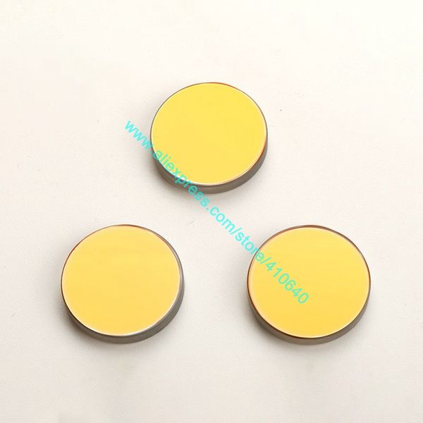 

3 pcs per lot diameter 30 mm si co2 laser reflecting len with gold coating for laser engraver cutting machine