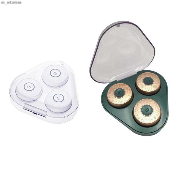 

mini electric moxibustion tool smokeless intelligent quick heat professional 3 gears portable massager relieve fatigue w/3 heads l230523