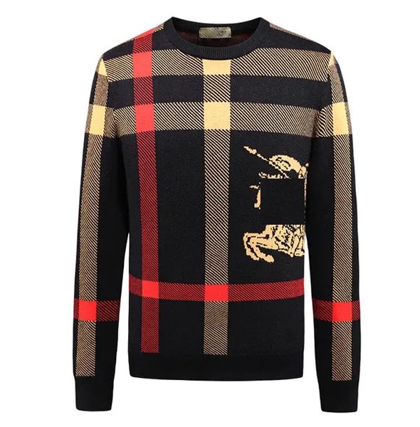 

men's sweaters man knit sweater crew neck long sleeve mens fashion designer printing autumn winter clothes slim fit pullovers men stree, White;black