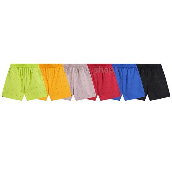 

designer men's shorts fashion beach pants sports fitness luxury high street women men's shorts summer casual letters printed quick, White;black