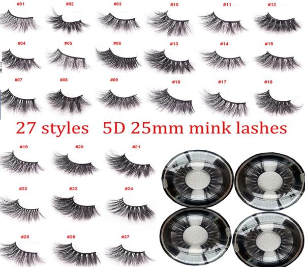 

3d mink eyelashes 5d 25mm lashes dramatic long thick 5d mink lashes handmade 27 styles mink lashes eye makeup maquiagem7539116