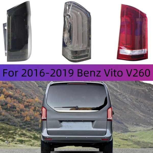 

car styling for 20 16-20 19 benz vito v260 taillight assembly upgrade high configure led drl dynamic turn signal brake lamp auto accessories