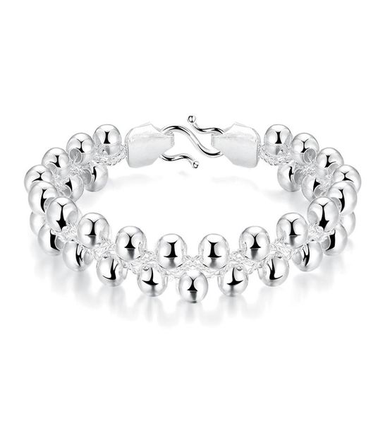 

whole 925 sterling silver plated lobster charm bracelets lknspch3959938238, Black