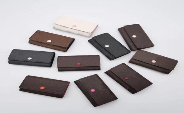 

2021 keys holder bags wallets original box case buckle chains women men classic fashion 207935399, Red;blue