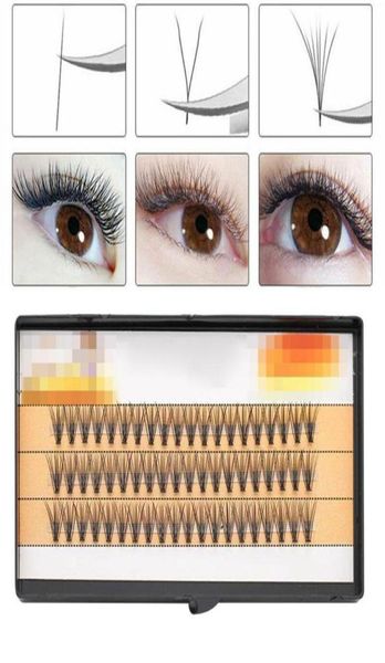 

false eyelashes 60pcsbox eyelash clusters 007mm thick individual faux natural soft extension 3d tufted whole9951689