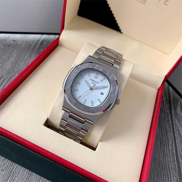 

superclone classic luminous wrist watches patas 41mm*8.2mm 3k 5811 cal330 first publish nautilus trend minimalist student men's casual, Slivery;brown