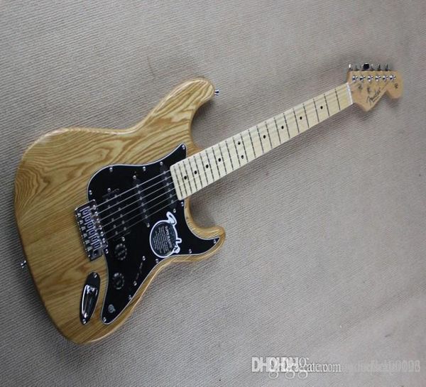 

new arrive stratocaster nature wood electric guitar in stock2463899