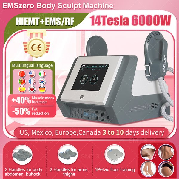 

2023 new in ems body sculpt muscle stimulator hi-emt 14 tesla emszero high intensity electromagnetic slimming fitness equipment