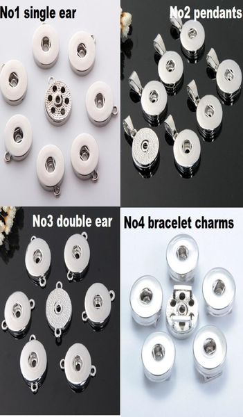 

whole 30pcs ginger snaps button pendant bracelet jewelry components interchangeable 18mm chunk fit snaps charm1004770, Bronze;silver