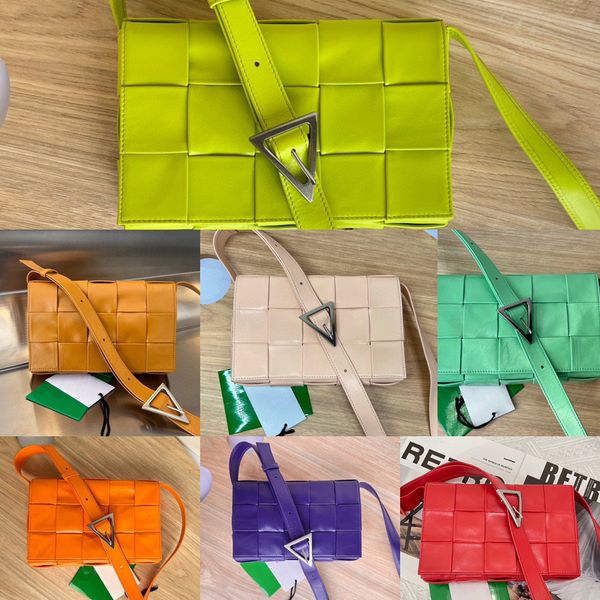 

10a bv's candy cassette bags fashion designer waxed cowhide knited woman shoulder bag lady fashion genuine leather crossbody bag wholes, Black;red