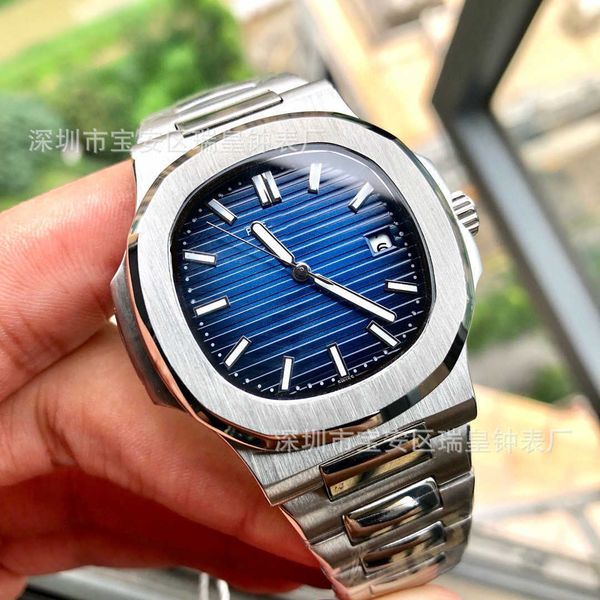 

diamond luminous wrist watches patas 41mm*8.2mm 3k 5811 business men's 316 solid precision iced out bezel gift pate philip, Slivery;brown