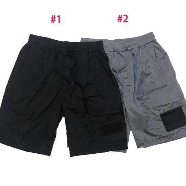 

mens shorts designer embroidered pockets men stones island loose sweatpants summer short knee lenth woman clothing multicolor supermes fashi, White;black