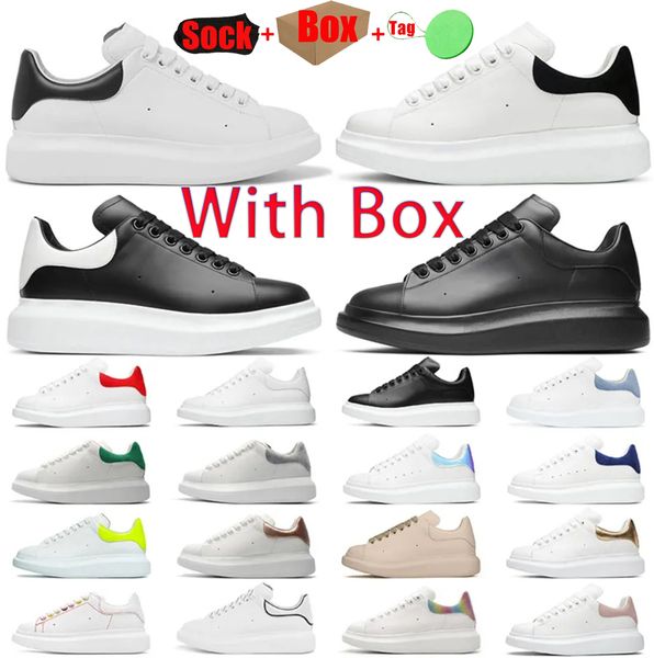 

2023 casual shoes for men womens leather velvet suede with box