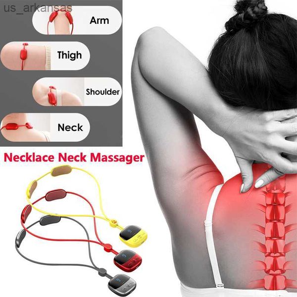 

intelligent neck massager portable compress neck protection instrument neck protector pendant massage instrument l230523