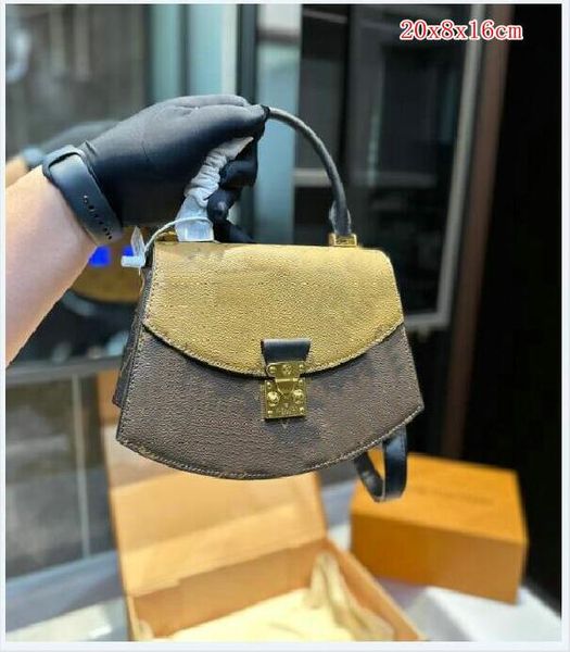 

ladies fashion casual designe luxury tilsitt bag handbag tote cross body shoulder bag messenger bag mirror quality m46548 purse tyu 20cm