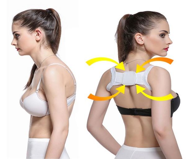 

posture corrector device back support belt shoulder bandage corset improve bad posture mini babaka chest belt drop3906448