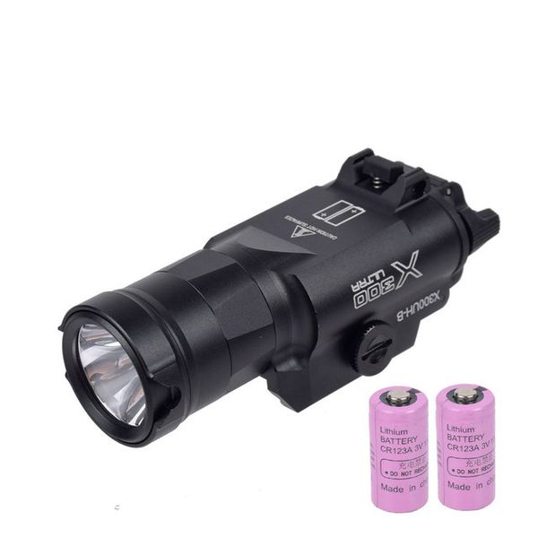 

tactical light masterfire holster light x300uh-b x300 flashlight pistol hunting torch for with 20mm rail-black