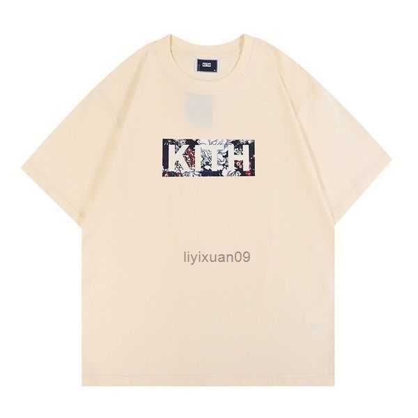 

summer designer t shirt kith t-shirt oversized men shirts casual tees us size s-xxl 18 d1z7, White;black