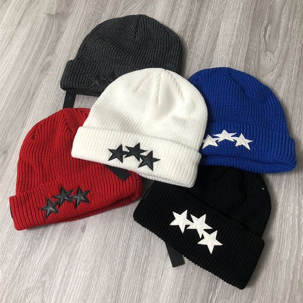 

pullover cap 1 quality 23fw streetwear printed casual woolen hats for men, Blue;gray