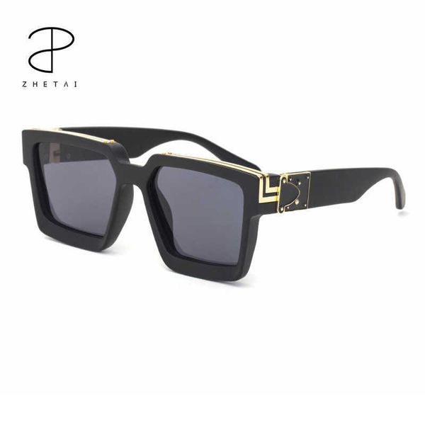 

new men's street p inset red square sunglasses women's frame, White;black